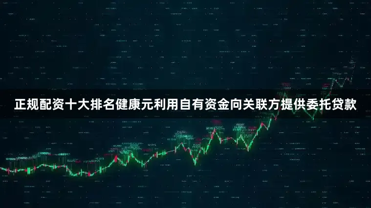 正规配资十大排名健康元利用自有资金向关联方提供委托贷款