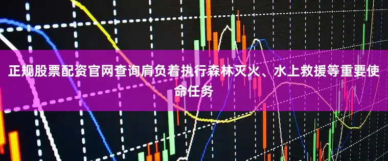 正规股票配资官网查询肩负着执行森林灭火、水上救援等重要使命任务